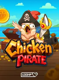 Chicken Pirate crash game at WEPHANT COM